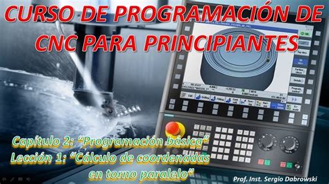 curso de torno cnc a distancia argentina|Programación de Torno CNC .